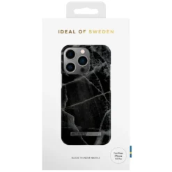 IDEAL OF SWEDEN Mobildeksel for iPhone 14 Pro Black Thunder