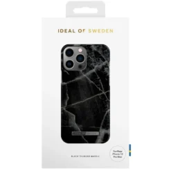 IDEAL OF SWEDEN Mobildeksel for iPhone 14 Pro Max Black Thunder
