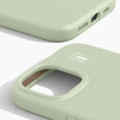 IDEAL OF SWEDEN Silicone MagSafe Case – mobildeksel til iPhone 13, 14, 15, 16e og 17e Sage Green