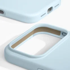 IDEAL OF SWEDEN Silicone MagSafe Case – mobildeksel til iPhone 17 Pro Max Light Blue