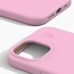 IDEAL OF SWEDEN Silicone MagSafe Case – mobildeksel til iPhone 13, 14, 15, 16e og 17e Bubbelgum Pink
