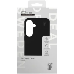 IDEAL OF SWEDEN Silicone MagSafe Case – mobildeksel til Galaxy S26 Black
