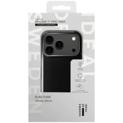 IDEAL OF SWEDEN Slim MagSafe Case – mobildeksel til iPhone 17 Pro Max Glossy Black