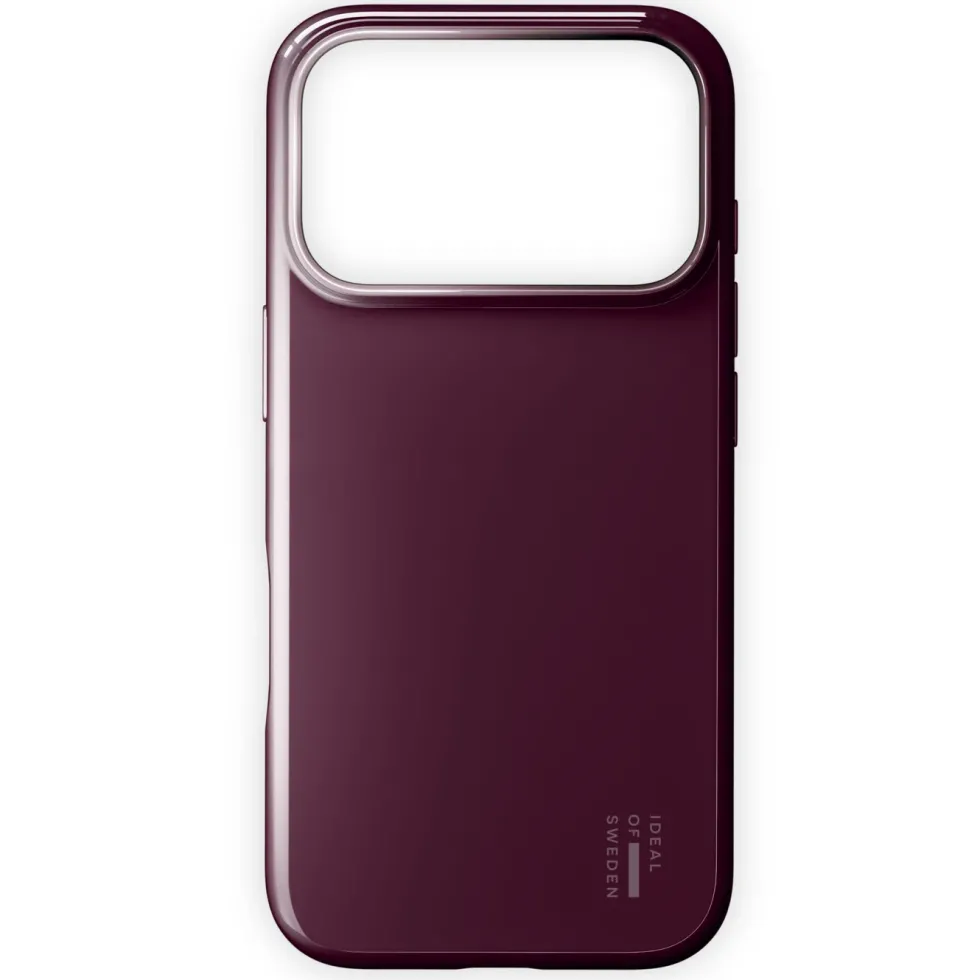 IDEAL OF SWEDEN Slim MagSafe Case – mobildeksel til iPhone 17 Pro Glossy Cherry