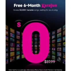 Ikarao Shell S1 Bærbar karaokemaskin med 10,1