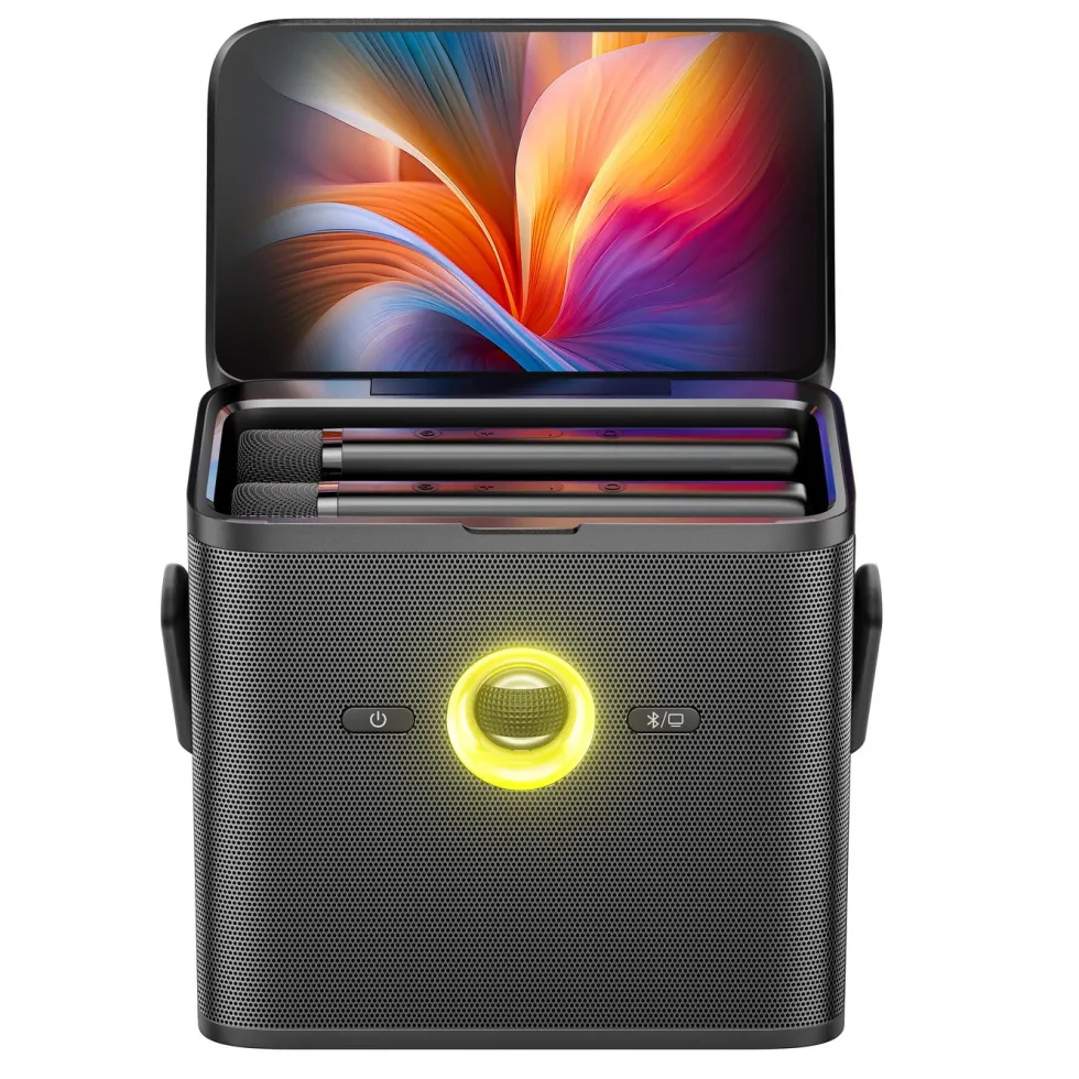 Ikarao Shell S3 Bærbar karaokemaskin med 7" HD-skjerm