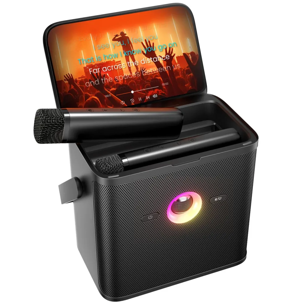 Ikarao Shell S3 Bærbar karaokemaskin med 7" HD-skjerm