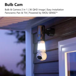 Imou Bulb Cam – LED-pære med overvåkingskamera