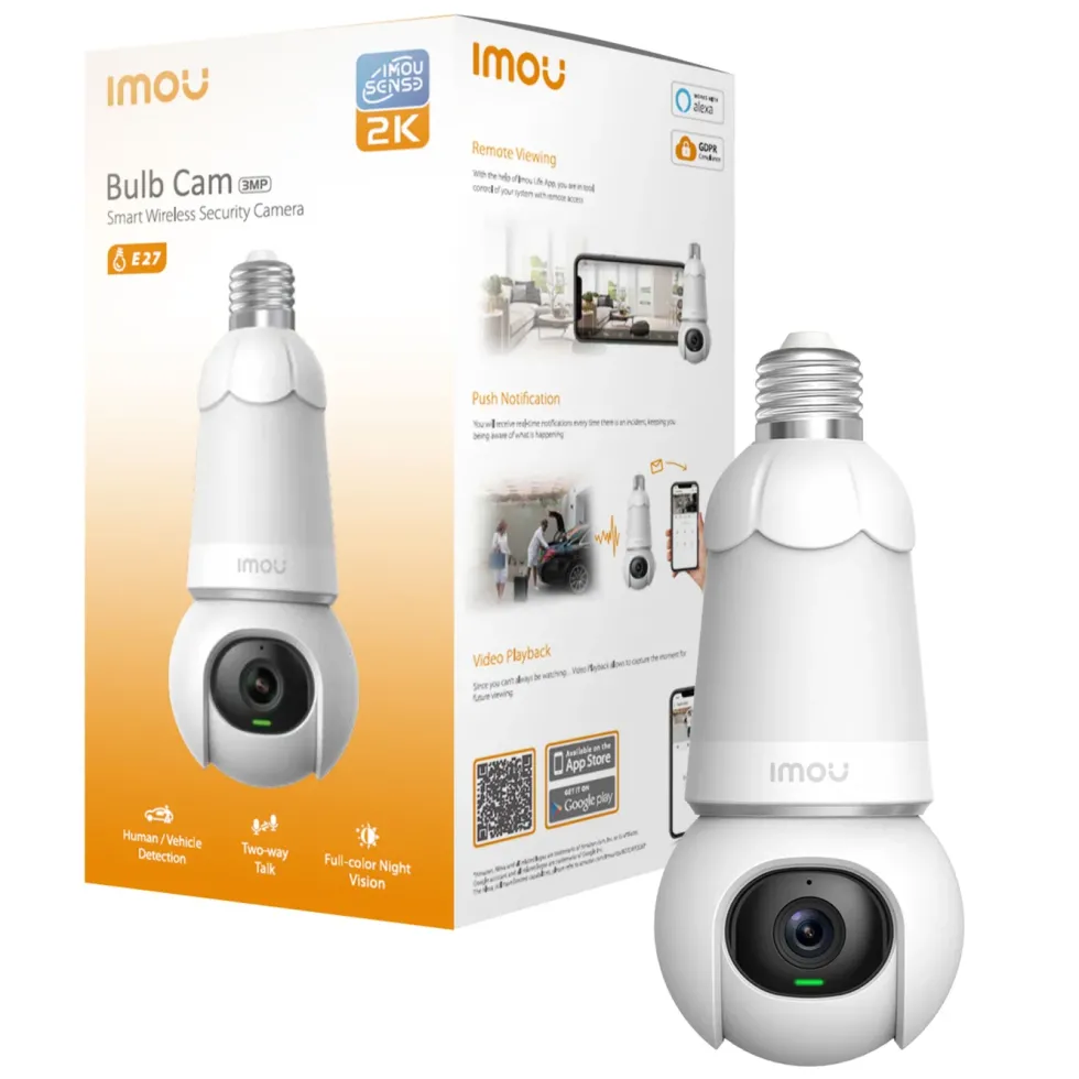 Imou Bulb Cam – LED-pære med overvåkingskamera