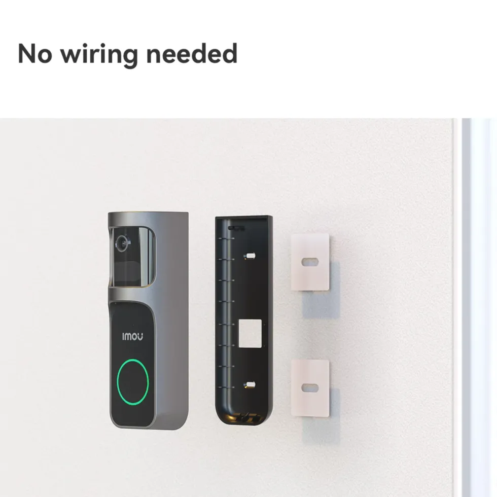 Imou Doorbell 2S 2K Trådløs videodørklokke med ringeklokke