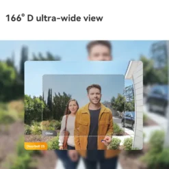Imou Doorbell 2S 2K Trådløs videodørklokke med ringeklokke