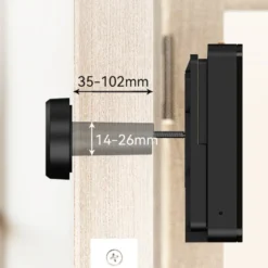 Imou VD1 smart dørkikkert med kamera Svart