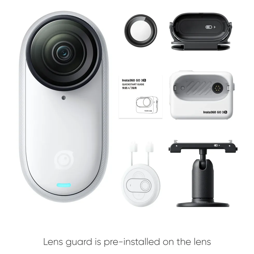 Insta360 Go 3S Actionkamera 64 GB Hvit