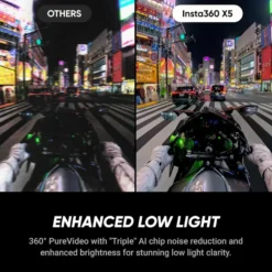 Insta360 X5 Essentials Bundle – actionkamera med 360° video