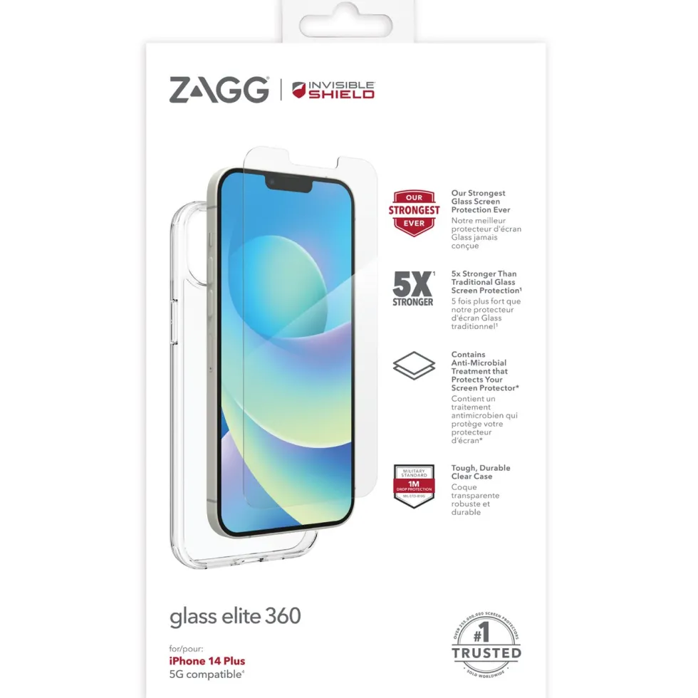 Invisible Shield Glass Elite 360 for iPhone 14 Plus