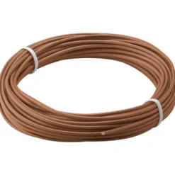 Isolert koblingstråd 0,14 mm² Brun