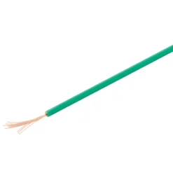Isolert koblingstråd 0,14 mm² Grønn