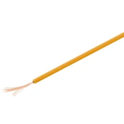 Isolert koblingstråd 0,14 mm² Oransje