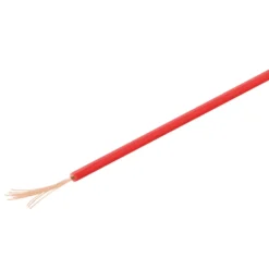 Isolert koblingstråd 0,14 mm² Rød