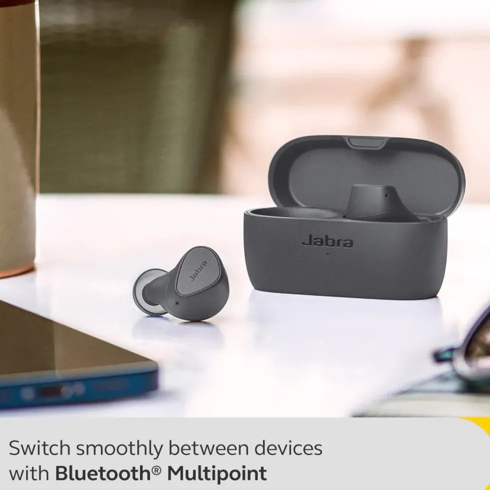 Jabra Elite 4 Trådløse hodetelefoner Dark grey