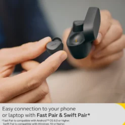 Jabra Elite 4 Trådløse hodetelefoner Dark grey