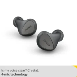 Jabra Elite 4 Trådløse hodetelefoner Dark grey