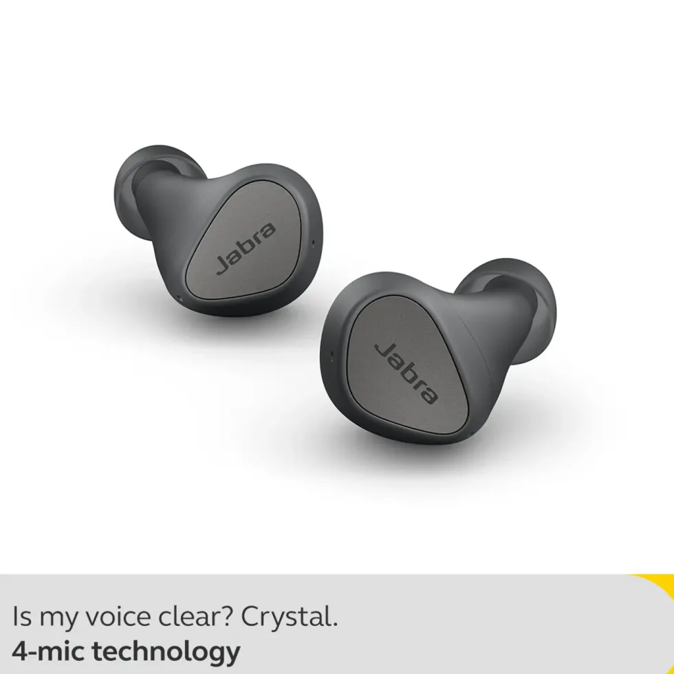 Jabra Elite 4 Trådløse hodetelefoner Dark grey