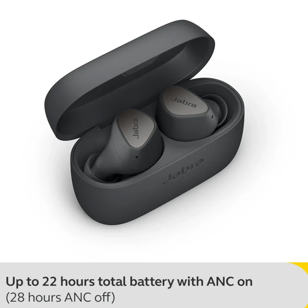Jabra Elite 4 Trådløse hodetelefoner Dark grey