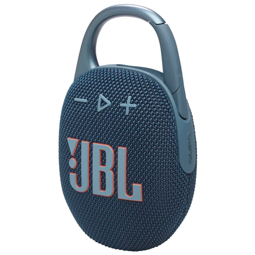 JBL Clip 5 Portabel Bluetooth-høyttaler Blå