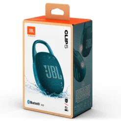 JBL Clip 5 Portabel Bluetooth-høyttaler Blå