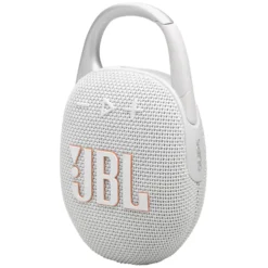 JBL Clip 5 Portabel Bluetooth-høyttaler Hvit