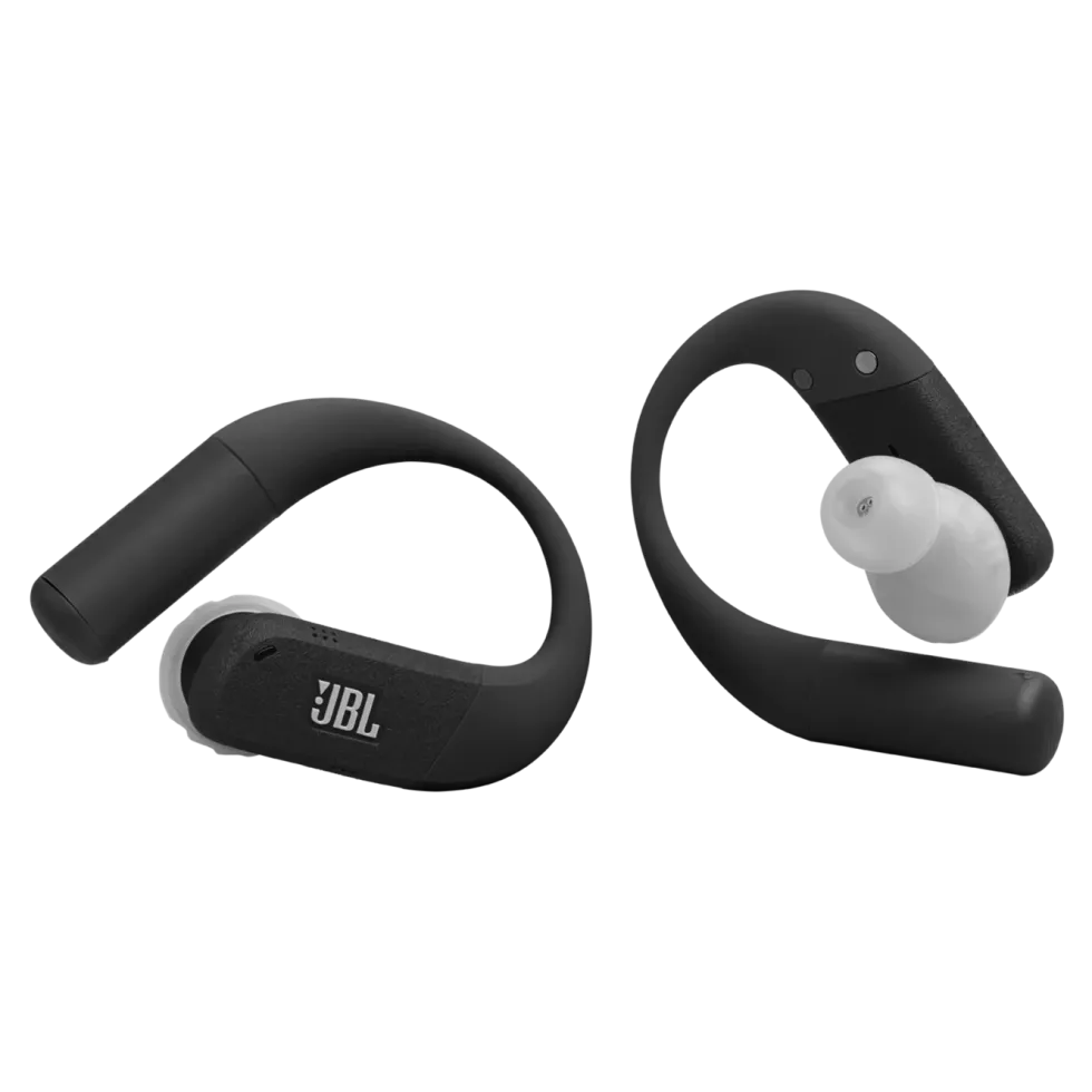 JBL Endurance Peak 4 trådløse sportshodetelefoner - svart/grå