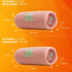 JBL Flip 7 Portabel trådløs høyttaler Rosa