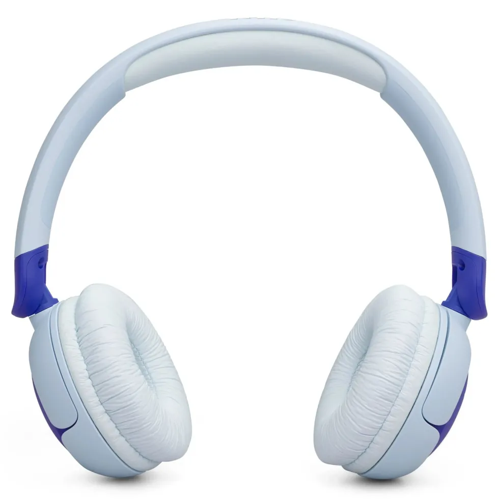 JBL JR320BT Trådløse hodetelefoner med volumbegrensning Blå