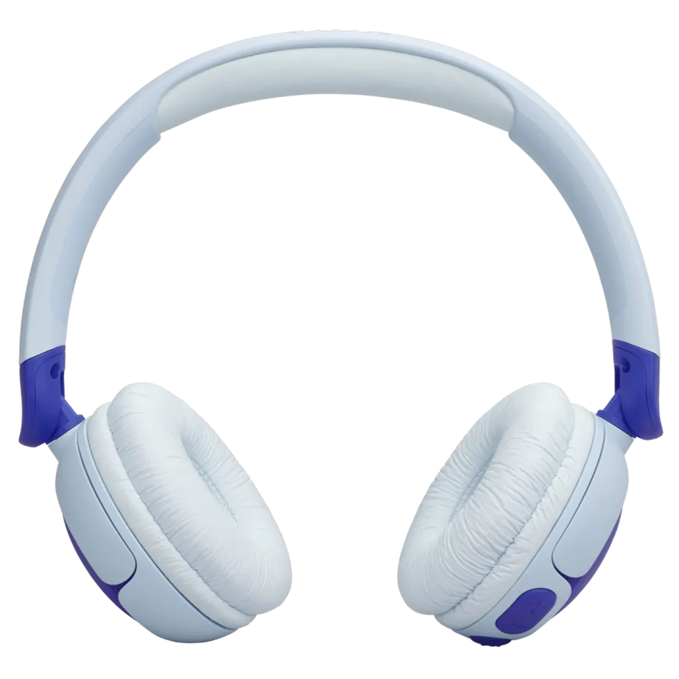 JBL JR320BT Trådløse hodetelefoner med volumbegrensning Blå