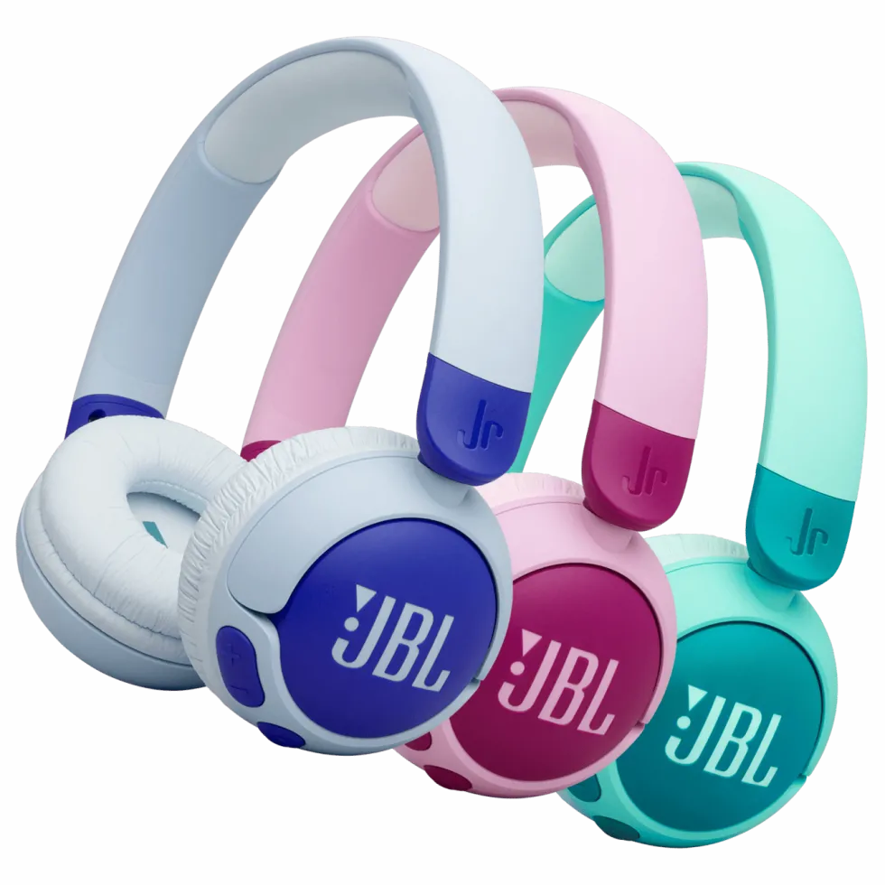 JBL JR320BT Trådløse hodetelefoner med volumbegrensning Lilla