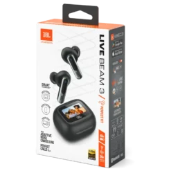 JBL Live Beam 3 Trådløse hodetelefoner Svart
