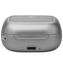 JBL Live Beam 3 Trådløse hodetelefoner Sølvfarget