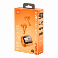 JBL Live Beam 4 trådløse in-ear-hodetelefoner Orange