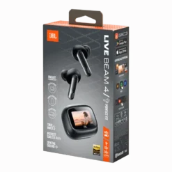JBL Live Beam 4 trådløse in-ear-hodetelefoner Black