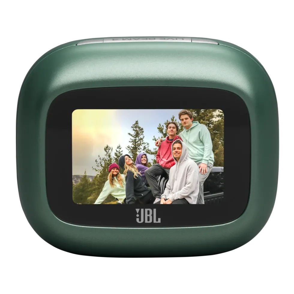 JBL Live Beam 4 trådløse in-ear-hodetelefoner Green