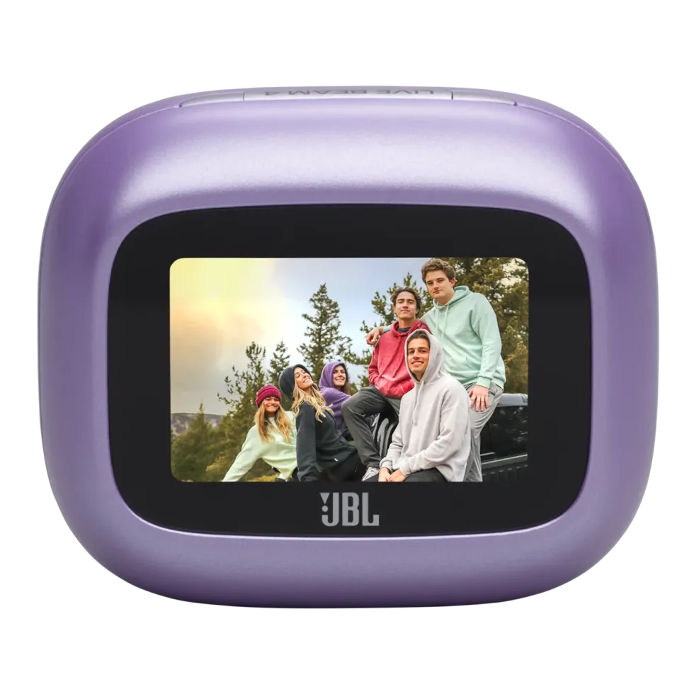 JBL Live Beam 4 trådløse in-ear-hodetelefoner Purple