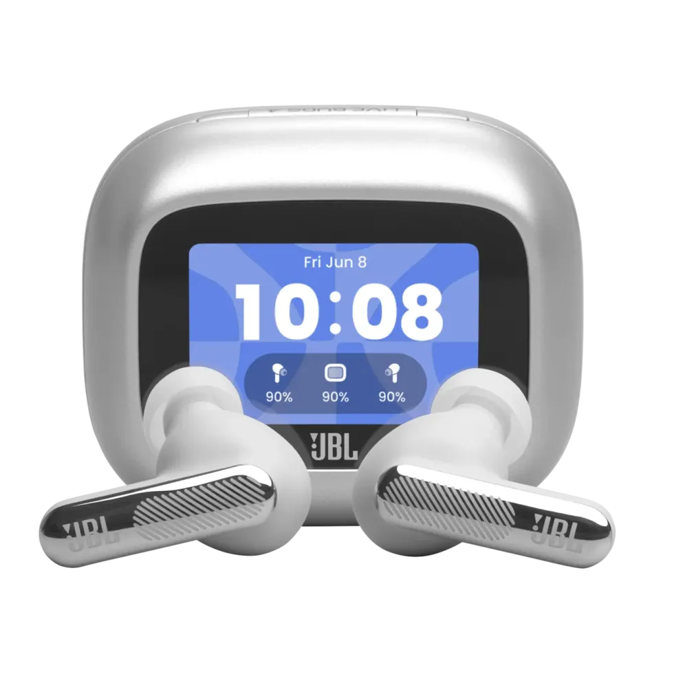 JBL Live Beam 4 trådløse in-ear-hodetelefoner Silver