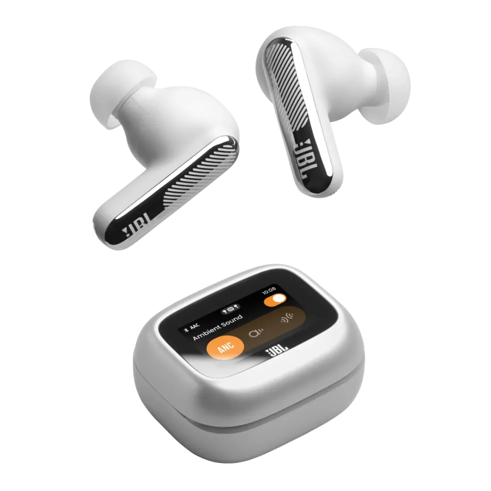 JBL Live Beam 4 trådløse in-ear-hodetelefoner Silver