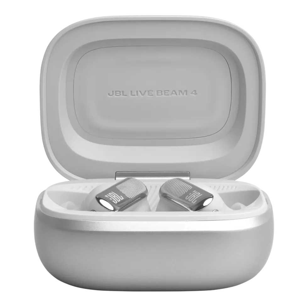 JBL Live Beam 4 trådløse in-ear-hodetelefoner Silver