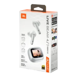 JBL Live Beam 4 trådløse in-ear-hodetelefoner Silver