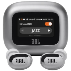 JBL Live Buds 3 Trådløse hodetelefoner Sølvfarget
