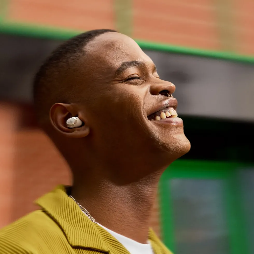 JBL Live Buds 3 Trådløse hodetelefoner Sølvfarget