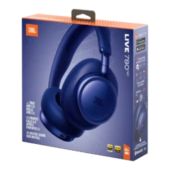 JBL Live 780NC over-ear-hodetelefoner med støyreduksjon Blå