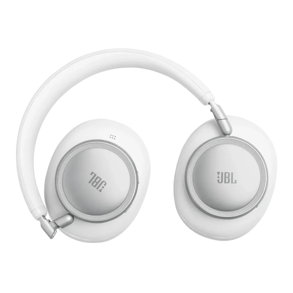 JBL Live 780NC over-ear-hodetelefoner med støyreduksjon Hvit